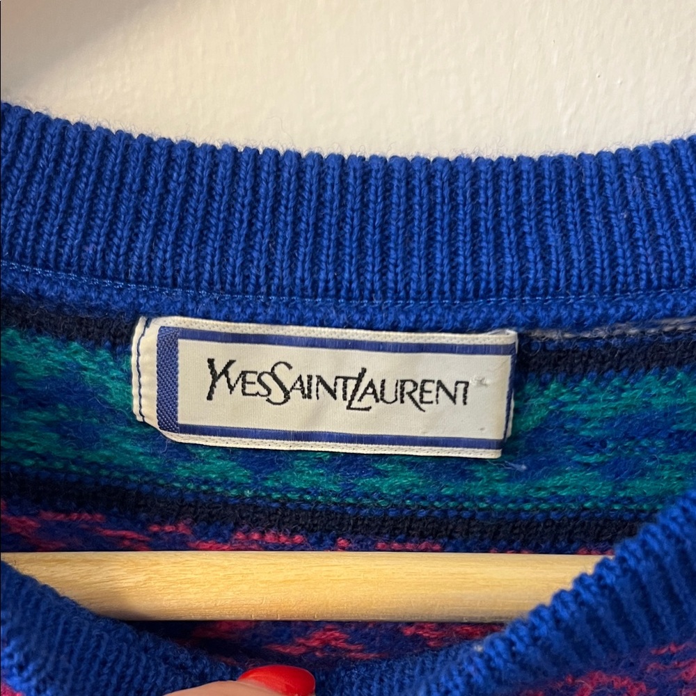 Vintage YSL Sweater - Picture 2 of 8